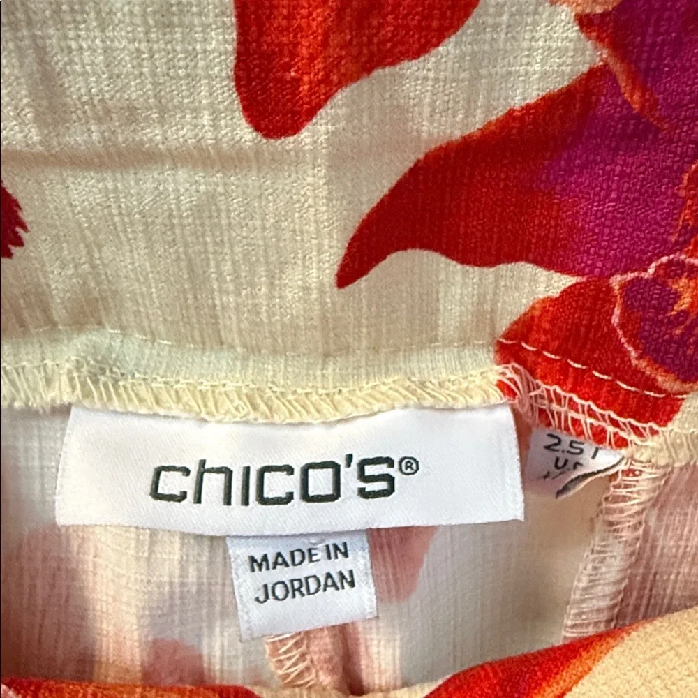 Chico’s Brigitte™ Slub Ankle Pants Tall - Picture 10 of 12